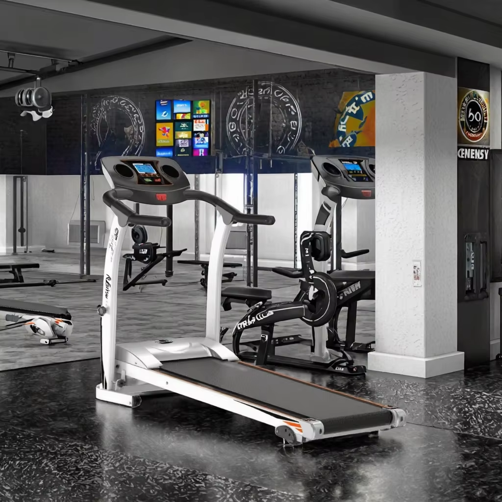 High Performance Electric Foldable Treadmill for Home Gym-Running Machine with for Connection