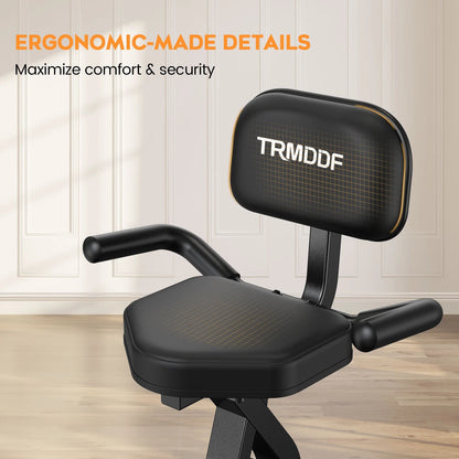 Workout Home Cycling Magnetic Recumbent Exercise Bike Fitness Cardio Indoor Cycling Bike 220Lbs