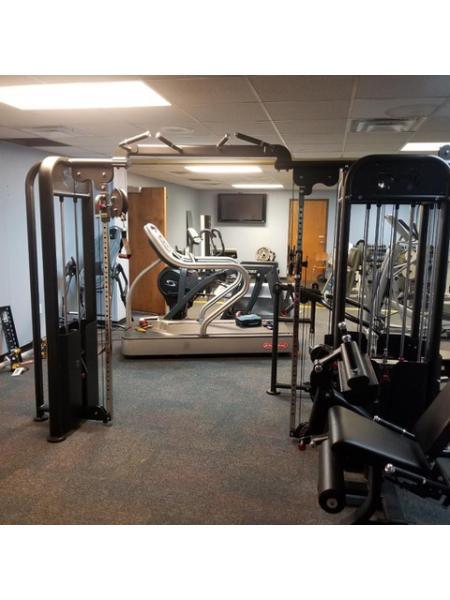 5 Stack Megatron Compact Multi-Gym - Muscle D Fitness - Lat Pull, Low Row, Bench Press, Lat Pull, Leg Ext / Curl